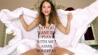 ASMR Girlfriend Roleplay | Relaxing you in Bed |( soooo feminine... ) 