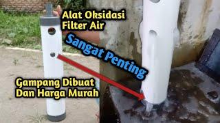 Alat Oksidasi Filter Air Untuk Sumur Bor Jernih Tapi Berbau, Jernih Setelah Didiamkan Jadi Keruh.