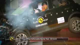 2015 Fiat 500X Crash test euroNCAP - 4 stars rating