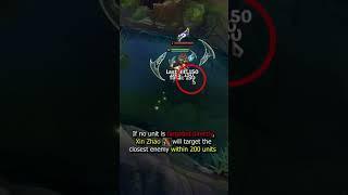 Xin Zhao E trick - Daily LoL Tips #short