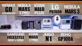 2023 Ultimate Portable Projector Comparison