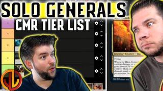 [MTG Tier List] Commander Legends | Ranking New Solo EDH Generals from #CMR