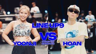 YOONJI(KR) vs HOAN(KR)ㅣOPEN STYLE Round of 16 - 8  | 2024 LINE UP SEASON 9