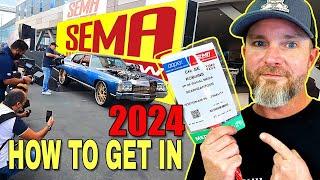 How Can I Go To The SEMA Show - 2024