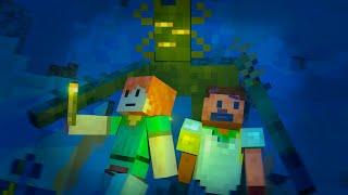 The CREAKING: Alex and Steve life (Minecraft Animation)