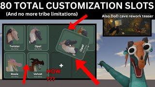 NEW TEASERS - More Slots, Customization Rework, DoD Cave Rework, and more | Wof Roblox