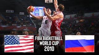 USA  vs Russia  - Classic Full Game | FIBA Basketball World Cup 2010