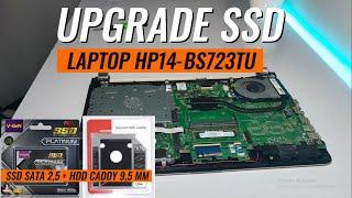 LAPTOP KENTANG JADI KENCANG DENGAN ALAT INI || Upgarde SSD Laptop HP 14-bs723TU