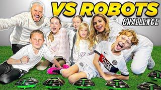 SURVIVING 10 FOOTBALL ROBOTS…..WINNER TAKES ALL! 