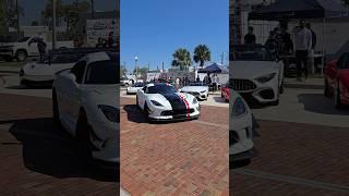 Dodge Viper Leaving Cars&Coffee Sanford. #carsandcoffee #carshow #dodgeviper