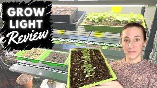 Inexpensive Grow LightSet up/Review  Zone 6 Nicole's Garden