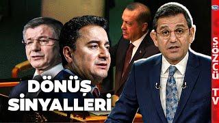 Davutoğlu ve Babacan'dan AKP'ye Dönme Sinyalleri! O Açıklamaları Fatih Portakal Böyle Anlattı!