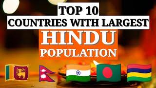 Top 10 Countries With Largest Hindu Population