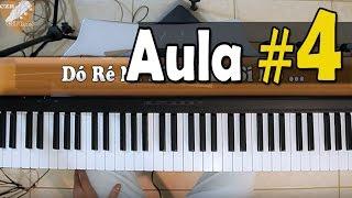 Aula de Teclado 04 - Tocando com as DUAS mãos no piano! Para Iniciantes