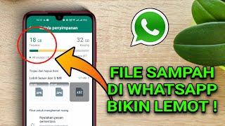 Bikin Lemot Hp,Begini Cara Membersihkan File Sampah Di WhatsApp