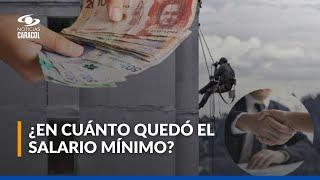 Así quedó el salario mínimo para 2025 en Colombia: Gobierno anunció aumento del 9.54%