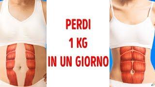 Dieta per Perdere 1 kg in 1 giorno