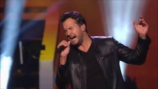 Luke Bryan Performace for Lionel Richie