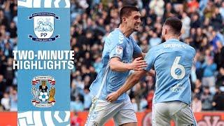 Coventry City v Preston North End Highlights