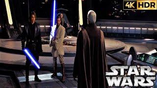 Anakin and Obi-Wan vs Count Dooku | Star Wars: Revenge of the Sith