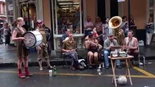 Tuba Skinny -"Big Chief Battleaxe" - Royal St. 4/15/13    - MORE at DIGITALALEXA channel