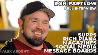 Ron Partlow SUPPS Movie full interview Rich Piana Supplements Marketing Message Boards Social Media