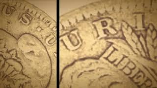 A BEAUTIFUL 1890-O MORGAN SILVER DOLLAR COIN