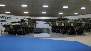 AV8 Gempita IFV-25 25mm turret AFV-30 30mm cannon turret 8x8 armoured vehicle Deftech Malaysia army