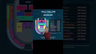 Walk the Line in Bulacan Ticket Prices and Seatplan