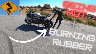 GIRLS RIDE to escape California HEAT  | S1000RR V. STREET TRIPLE