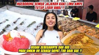 NGEBORONG SEMUA LAPAK KAKI LIMA KOREA THAILAND !! BEGAH SEBEGAHNYA DAH GUE !! ALEMONG...