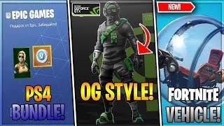 NEW Reflex Skin OG Variant!,*NEW* FREE Fortnite Bundle! ,v8.10 Update Tomorrow & Driftboard Staying!