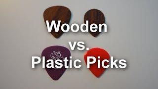 Wooden Guitar Picks vs. Plastic Guitar Picks [Pedalboard Tips #19]