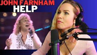 John Farnham "Help" REACTION  He is  the best !!!