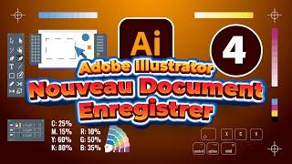 Formation Adobe Illustrator Création Nouveau Document -4- دورة أدوب إليستريتر إنشاء ملف جديد