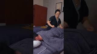 ASMR: Full Body HOT BAMBOO Massage for Deep Sleep and Relax! #shorts