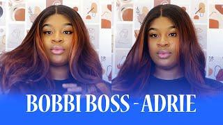Bobbi Boss Glueless Human Hair Blend 13x4 HD Lace Front Wig - MBLF400 ADRIE |EBONYLINE.COM