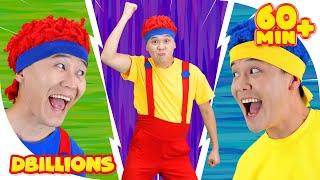 Crazy Mix! | Mega Compilation | D Billions Kids Songs