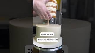 Сборка ярусного торта - это легко!!!
