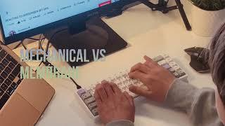 MECHANICAL keyboard vs MEMBRANE keyboard