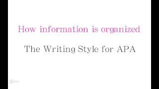 What is APA Style?