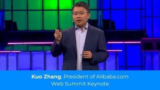 Kuo Zhang Web Summit Keynote | Accio | Alibaba.com