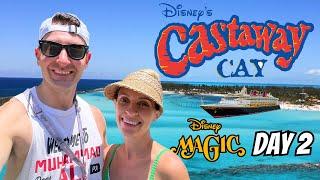Disney's CASTAWAY CAY! | Cabana Tour, Snorkeling, Rapunzel's Royal Table & More | Disney Magic Day 2