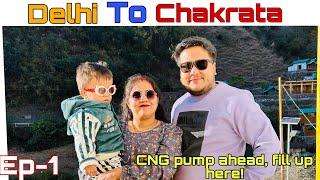 Delhi to chakrata by road | cng pump available in route | all details of route | #chakrata |