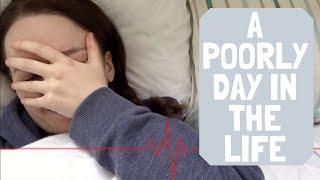 A POORLY, BRAINFOGGY DAY IN THE LIFE  | LIFE OF PIPPA