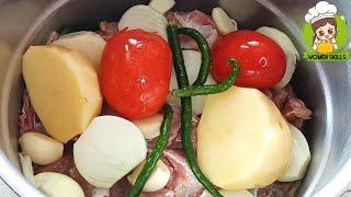 پختن روش ll روش افغانی ll غذای خوشمزهٔ بنام روش  ll cooking  afghani rosh ll