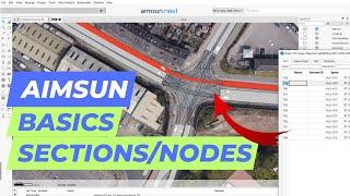 Aimsun Tutorial -  Roads/Intersections basics
