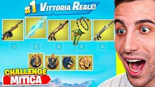 Prendo TUTTE le Armi MITICHE e i MEDAGLIONI della Stagione 2 INSIEME e VINCO la Partita Fortnite ITA