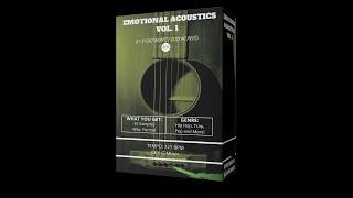 Free Acoustic Guitar Samples "Emotional Acoustics Vol 1" [Loops For Hip Hop, Trap, and Pop Beats]