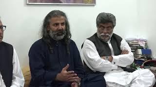 Nawab zada Shazain Bugti and pti Jahangir Tareen PC